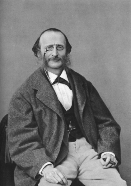 Jacques Offenbach (1819-1880), German-born French composer, cellist and impresario of the romantic Creator: Nadar.