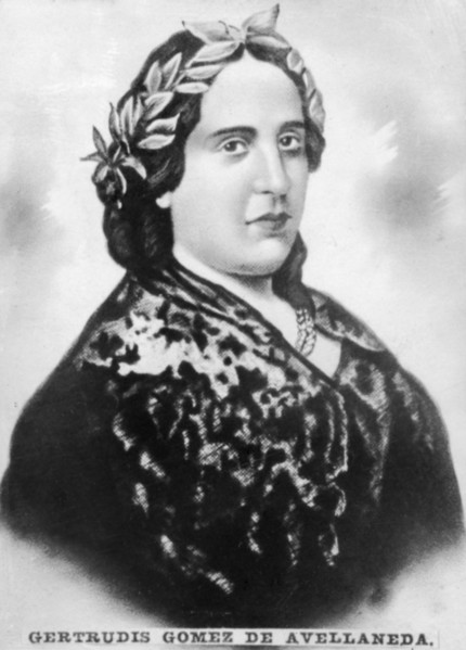 Gertrudis Gomez de Avellaneda, Cuban born Spanish writer and political activist, c1910. Artist: Unknown