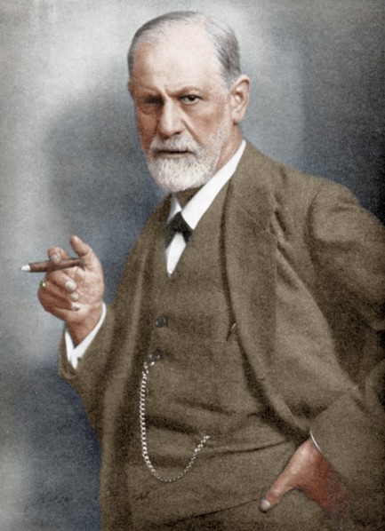 Sigmund Freud (1856-1939), Austrian neurologist. Artist: Unknown