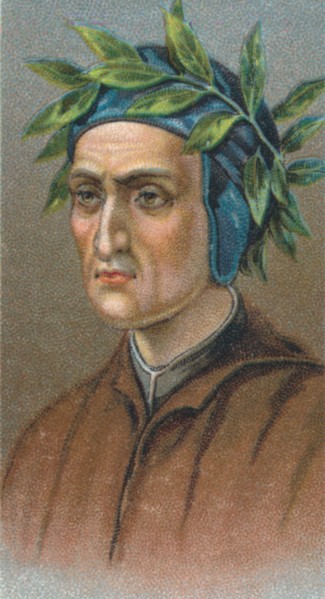 Dante Alighieri (1265-1321), Italian Florentine poet, 1924. Artist: Unknown