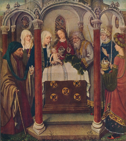 An Altar-Piece by The Maitre de Flemalle, 1907. Artist: Unknown.