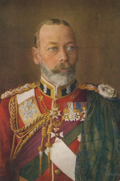 King George V (1865-1936) as Colonel-in-Chief of The Black Watch. Artist: Unknown