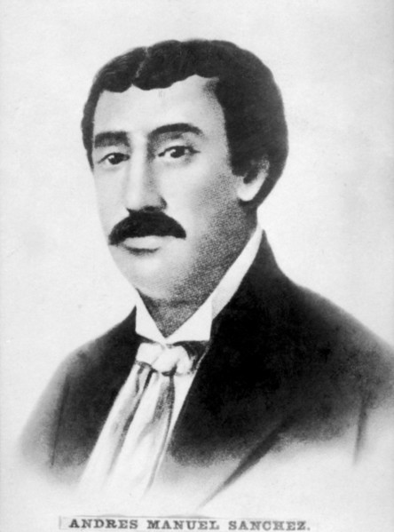Andres Manuel Sanchez, (1805-1826), 1920s. Artist: Unknown