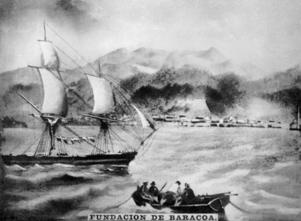 Foundation of Baracoa, (16th century), 1920s. Artist: Unknown
