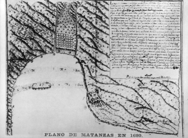 First drawings  of Matanzas, (1680), 1920s. Artist: Unknown