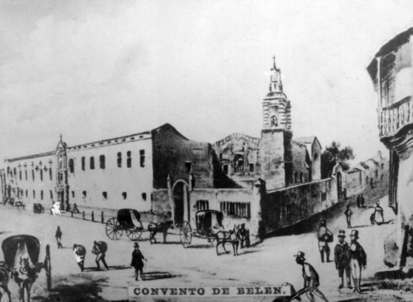 Church and convent of Belen, (1712-1718), 1920s. Artist: Unknown