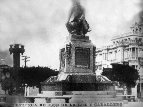 Statue of Don Jose de la Luz Caballero, (1912), 1920s. Artist: Unknown