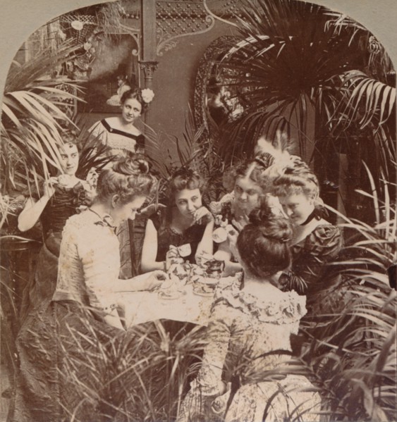 'A Fortune in a Teacup', 1901. Artist: Unknown