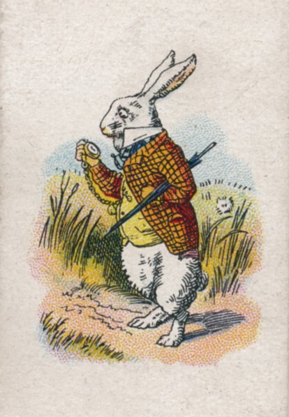 Too Late said The Rabbit', 1930. Artist: John Tenniel Artist: Unknown
