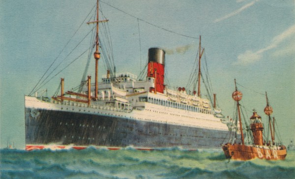Ascania, Cunard White Star, 1920s. Artist: Unknown