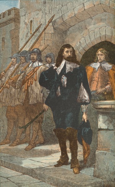Charles I, on His Way to the Scaffold, (1649), c1910. Artist: Unknown