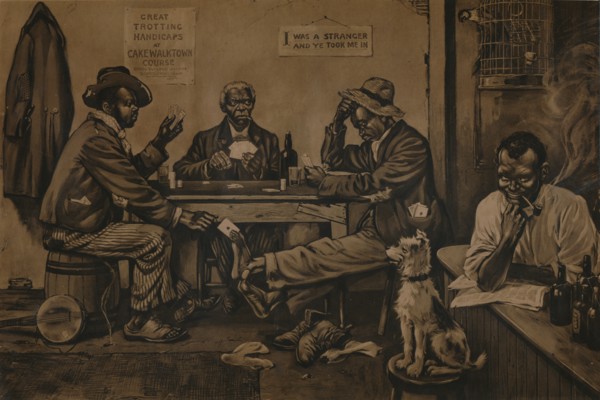 Skinning the Lamb, c1910. Artist: Unknown