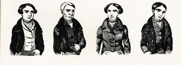 A Contemporary Impression of the Tolpuddle Martyrs', (1838), 1934. Artist: Unknown