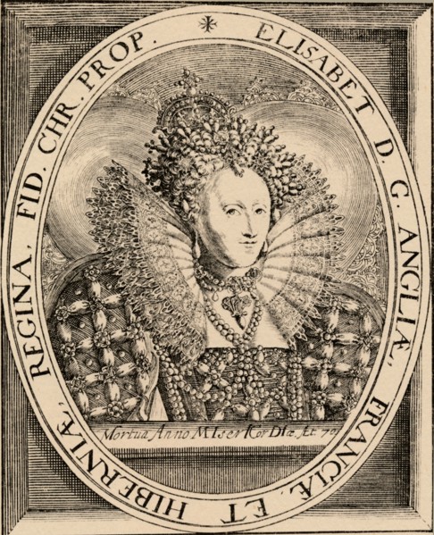 Elizabeth I (1533-1603), Queen of England and Ireland, 1889. Artist: Unknown