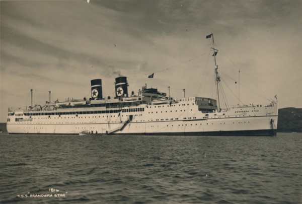 British passenger ship SS Arandora Star of the Blue Star Line, 1936 Artist: Unknown