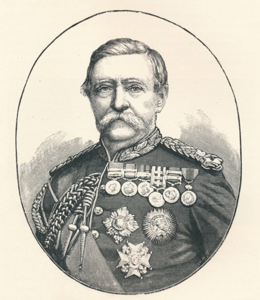 Sir Robert Napier (1791-1876), Lord Napier of Magdala, 1896. Artist: Unknown