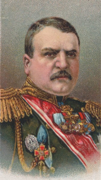 Radko Dimitriev (1859-1918), Bulgarian General, 1917. Artist: Unknown