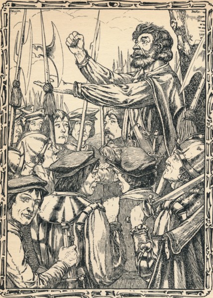 Ket The Tenner Addressing His Followers, 1902. Artist: Patten Wilson