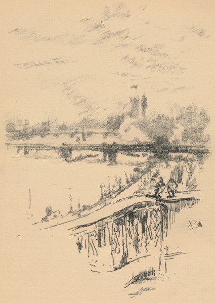 Savoy Pigeons, 1896, (1898). Artist: James Abbott McNeill Whistler