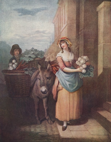 Cries of London Plate 13: Turnips & Carrots, Carottes & Navets, 1797. (1911). Artist: Unknown