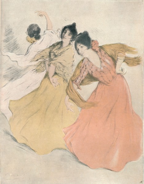 Spanish Dancers, c1875-1903, (1903). Artist: Allan Osterlind