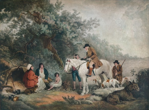 Morning or the Benevolent Sportsman, 1795, (1919). Artist: Joseph Grozer