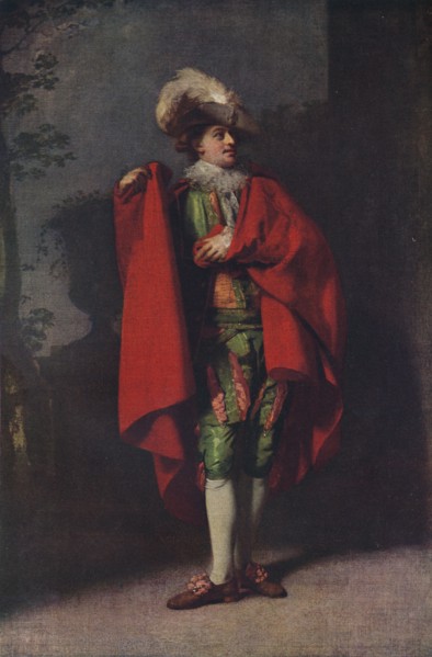 John Palmer as Count Almaviva in 'The Spanish Barber', 1779, (1917). Artist: Henry Walton