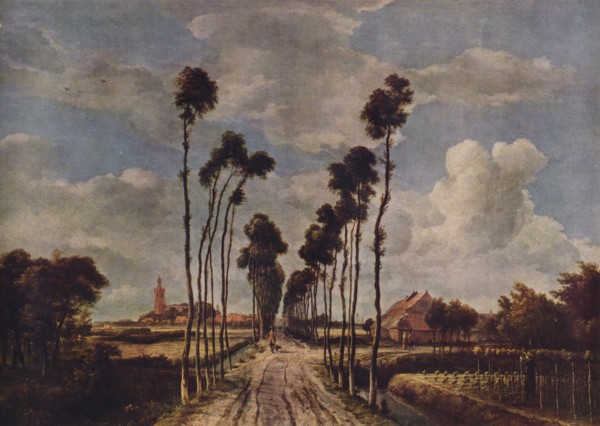 The Avenue at Middelharnis, 1689, (1938). Artist: Meindert Hobbema