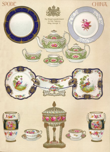 Spode China: WTCopeland & Sons, Stoke-on-Trent, 18th century, (1913). Artist: Unknown