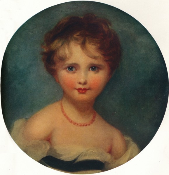 Portrait of Lady Emily Cowper, c1815, (1913). Artist: Thomas Lawrence