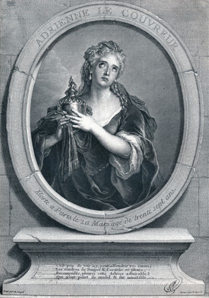 Adrienne Lecouvreur (1692-1730) as Cornelia, (1903). Artist: Pierre Imbert Drevet