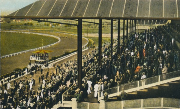 Habana, Carrreras de Ceballors. Race track at Marianao, c1915. Artist: Unknown