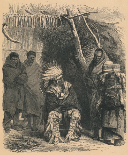 Pawnee Indians, c19th century. Artist: Unknown