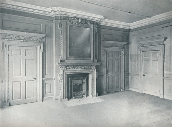 'Panelled room, early eighteenth century, 26, Hatton Garden', 1907. Artist: Unknown.