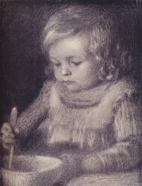 'L'Enfant', 1901-1902. Artist: Henri Eugene Le Sidaner.