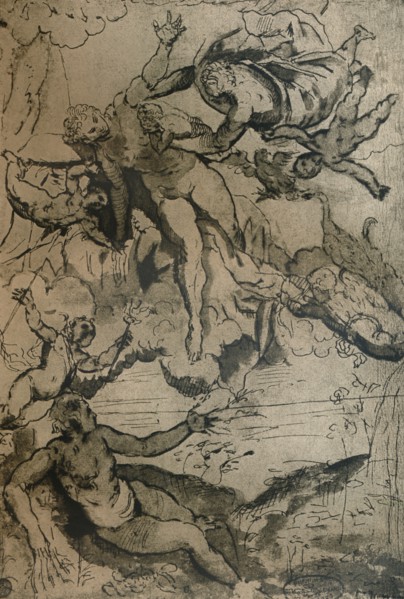 'The Origin of the Milky Way', c1575 (1932).  Artist: Jacopo Tintoretto.