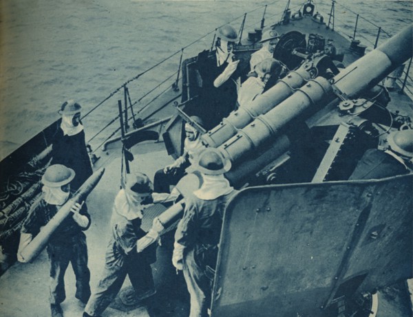 'Royal Navy Makes Invasion Possible', 1943-44. Artist: Unknown.