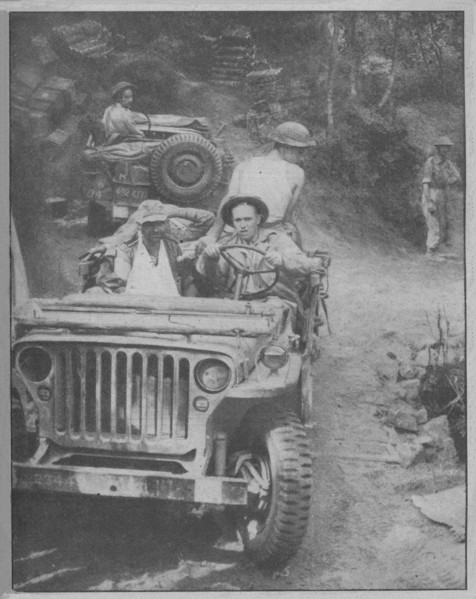 'Jeep-Turned-Ambulance', 1943-44. Artist: Unknown.