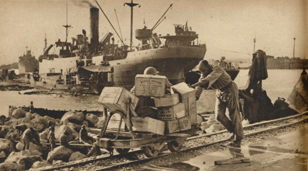 'Busy Scenes in Benghazi', 1943. Artist: Unknown.