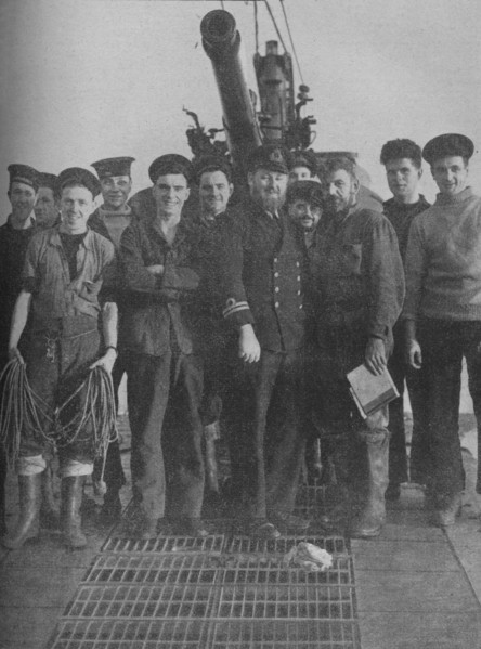 'Their Ship Rose from the Grave to Triumph', 1941.  Artist: Unknown.