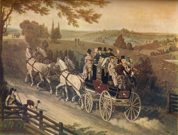 'Stage Coach', c19th century. Artist: Matthew Dubourg.