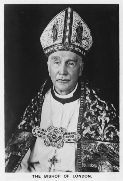 'The Bishop of London Dr Winnington-Ingram', 1937. Creator: Unknown.
