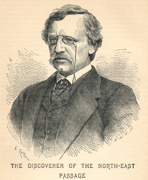 'Nils Adolf Erik Nordenskiold', (1832-1901), arctic explorer, 1893. Artist: Unknown.