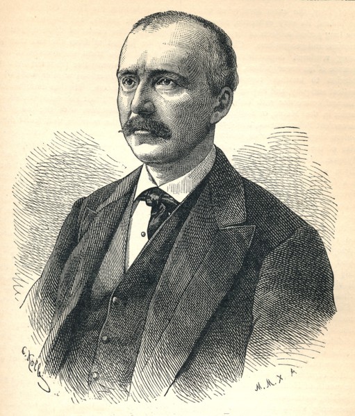 'Heinrich Schliemann', (1822-1890), German archaeologist, 1893. Artist: Unknown.
