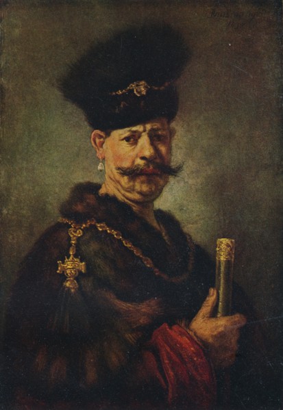'A Polish Nobleman', 1637. Artist: Rembrandt Harmensz van Rijn.