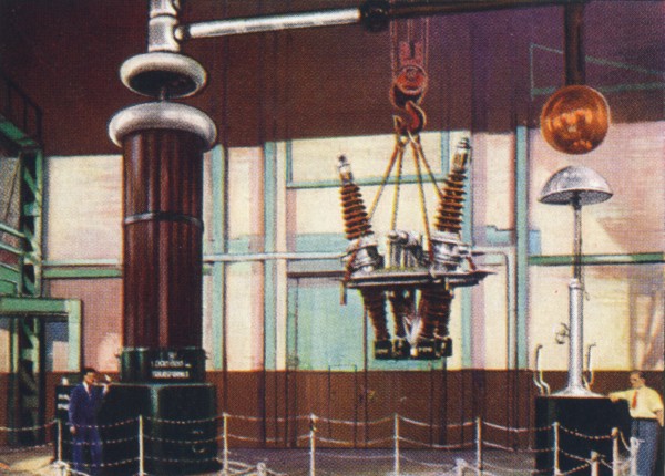 High voltage test house, 1938. Artist: Unknown.