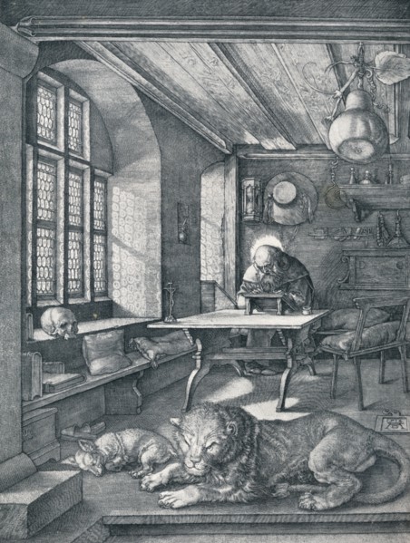 'St Jerome in his Study', 1514 (1906). Artist: Albrecht Durer.