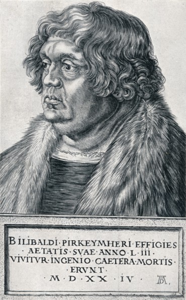 'Willibald Pirckheimer', 1524 (1906). Creator: Albrecht Durer.