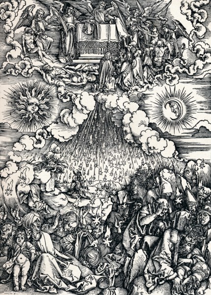 'The Opening of the Fifth and Sixth Seals', 1498 (1906). Artist: Albrecht Durer.