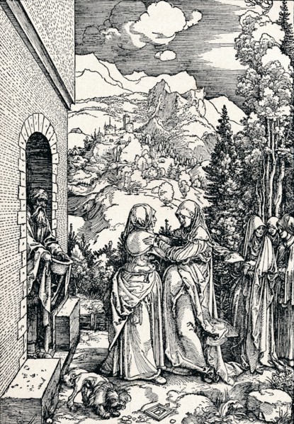 'The Visitation', 1506 (1906). Artist: Albrecht Durer.